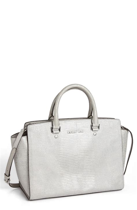 michael kors selma large silber|Michael Kors selma bag.